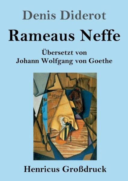 Cover for Denis Diderot · Rameaus Neffe (Grossdruck) (Taschenbuch) (2019)