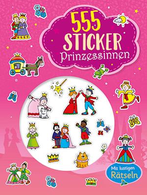 Cover for 555 Sticker Prinzessinnen (Book) (2024)