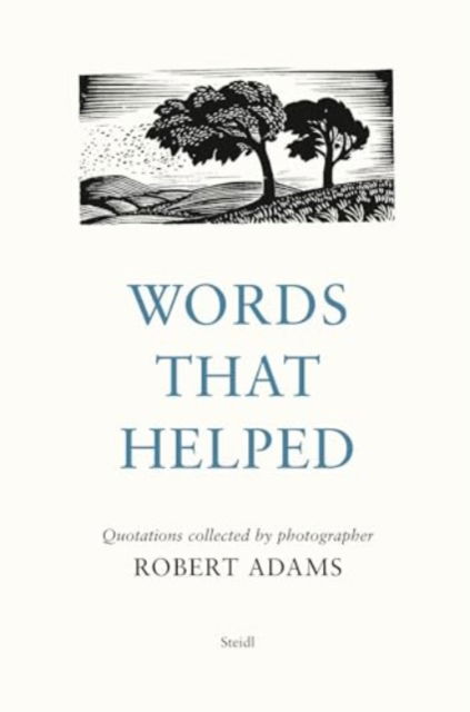 Cover for Robert Adams · Words That Helped (Innbunden bok) (2024)