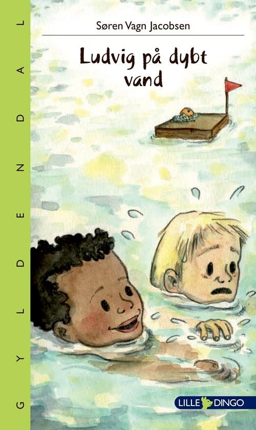 Cover for Søren Vagn Jacobsen · Dingo. Lille: Ludvig på dybt vand (Hæftet bog) [1. udgave] (2016)