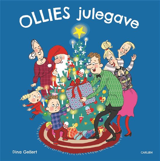 Cover for Dina Gellert · Ollies julegave (Inbunden Bok) [1:a utgåva] (2019)