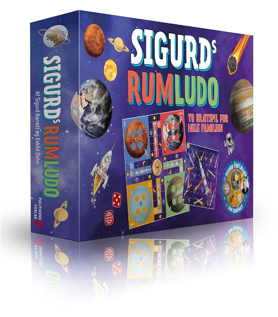 Cover for Sigurd Barrett · Sigurds RUM-LUDO (SPIL) [1. udgave] (2024)
