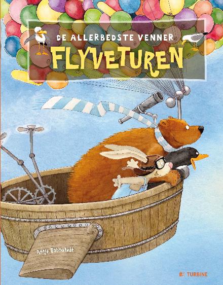 Cover for Antje Bohnstedt · De allerbedste venner - flyveturen (Hardcover Book) [1. wydanie] (2017)