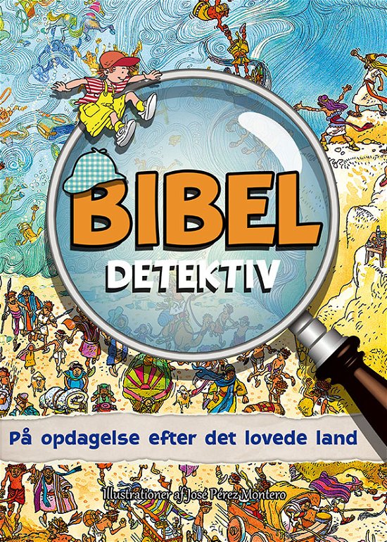 Cover for Bibeldetektiv: På opdagelse efter det lovede land (Sewn Spine Book) (2017)