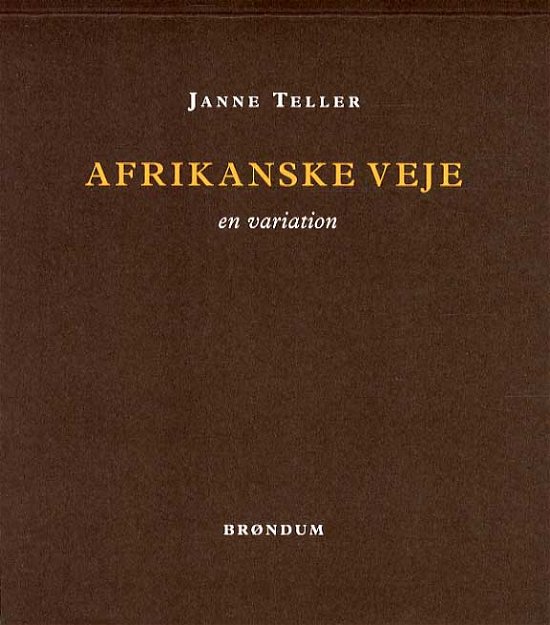 Cover for Janne Teller · Afrikanske veje (Heftet bok) [1. utgave] (2013)