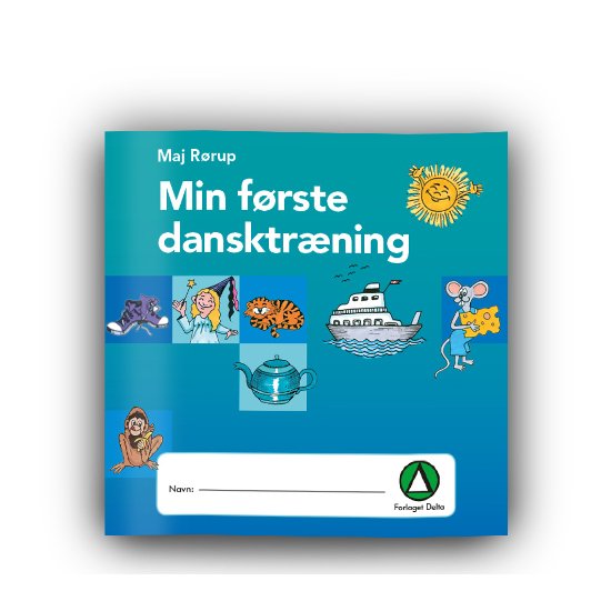 Cover for Maj Rørup · Min første dansktræning (Bog) (2017)