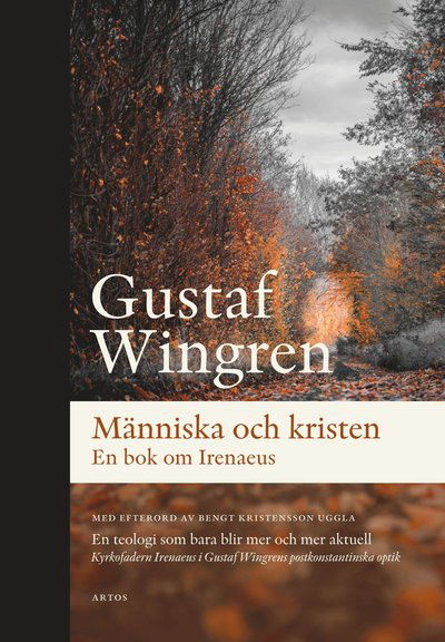 Cover for Wingren Gustaf · Människa och kristen : en bok om Irenaeus (Taschenbuch) (2019)