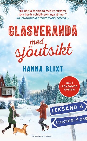 Cover for Hanna Blixt · Leksands-sviten: Glasveranda med sjöutsikt (Pocketbok) (2021)
