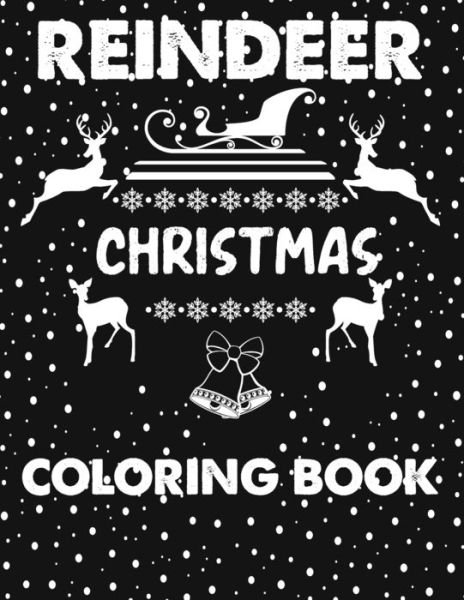 Cover for Blue Zine Publishing · Reindeer Christmas Coloring Book (Pocketbok) (2020)