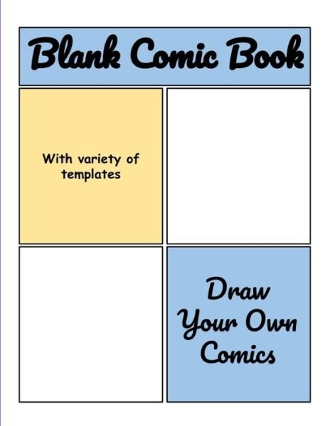 Cover for This Comic Book · Blank Comic Book (Taschenbuch) (2020)