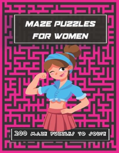 Cover for Red One Az · Maze Puzzles for Women (Paperback Book) (2020)