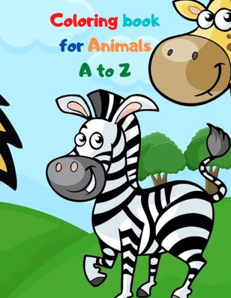 Cover for Rolan Day · Coloring book for Animals A to Z (Paperback Book) (2020)