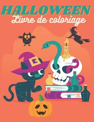 Cover for Trendy Art · HALLOWEEN Livre de Coloriage (Paperback Book) (2020)