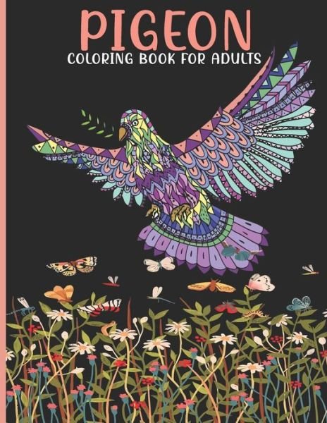 Cover for Sr Book House · Pigeon Coloring Book For Adults (Paperback Bog) (2021)