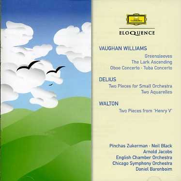 Vaughan Williams: Concertos - Daniel Barenboim - Musik - ELOQUENCE - 0028944283334 - 30 juni 1990