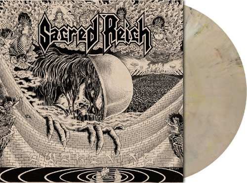 Cover for Sacred Reich · Awakening (Beige / Grey Marbled Vinyl) (LP) [Coloured edition] (2019)