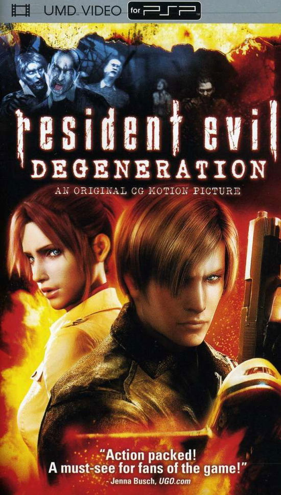 Cover for Resident Evil: Degeneration (PSP) (2009)