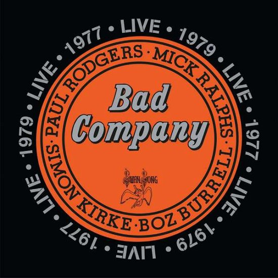 Cover for Bad Company · Bad Company Live in Concert 1977 &amp; 1979 (CD) (2016)