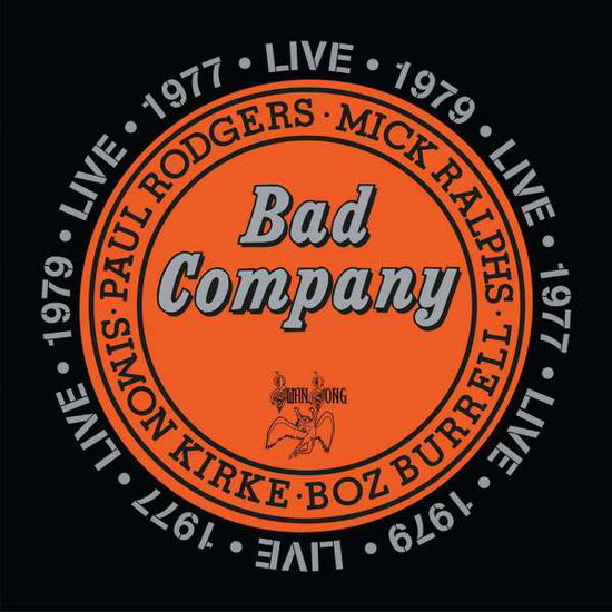 Cover for Bad Company · Bad Company Live in Concert 1977 &amp; 1979 (CD) (2016)