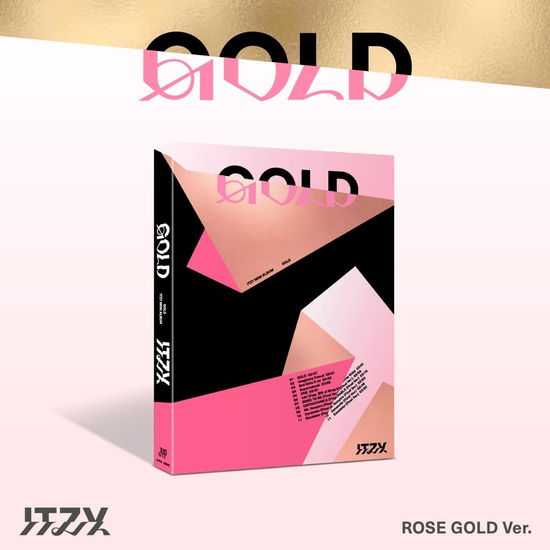 Cover for Itzy · Gold (CD) [Rose Gold edition] (2024)