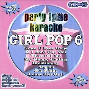 Cover for Party Tyme Karaoke · Party Tyme Karaoke-girl Pop 6 (CD)
