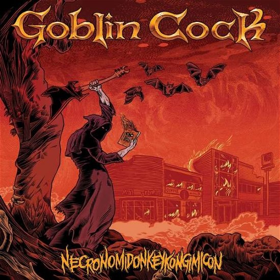 Cover for Goblin Cock · Necronomidonkeykongimicon (LP) [Limited Colored edition] (2016)