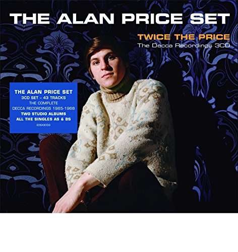Twice the Price - the Decca Recordings / Former Animals Member - Alan -set- Price - Musik - EDSEL - 0740155303334 - 4 maj 2017