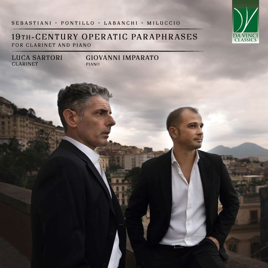 Cover for Luca Sartori &amp; Giovanni Imparato · 19th-Century Operatic Paraphrases For Clarinet And Piano (CD) (2025)