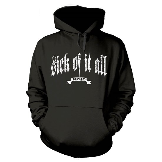 Cover for Sick of It All · Logo (Hoodie) [size S] [Black edition] (2018)