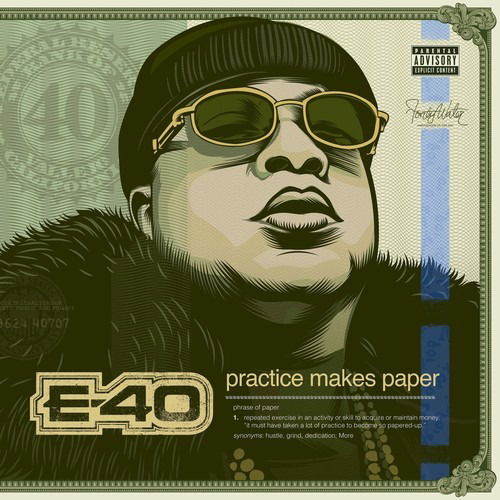 Cover for E-40 · Practice Makes Paper (CD) (2019)