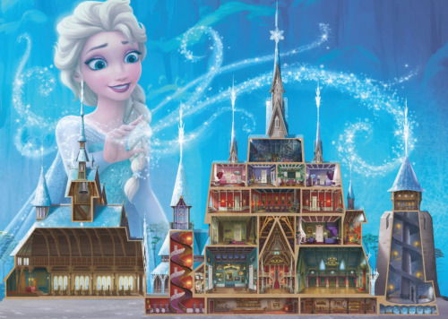 Disney Elsa Castle 1000pc - Ravensburger - Koopwaar - Ravensburger - 4005556173334 - 1 mei 2023