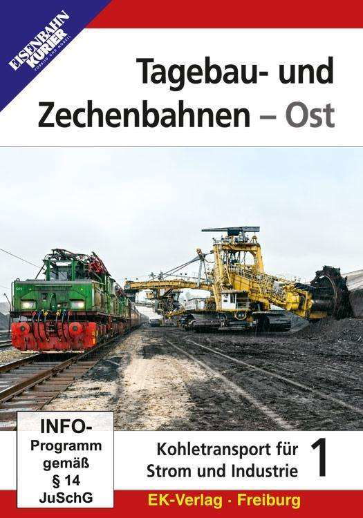 Tagebau- und Zechenbahnen - Ost.1,DVD - Tagebau- Und Zechenbahnen - Kirjat -  - 4018876084334 - 