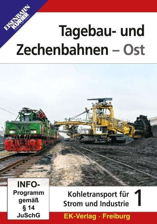 Tagebau- und Zechenbahnen - Ost.1,DVD - Tagebau- Und Zechenbahnen - Bøger -  - 4018876084334 - 