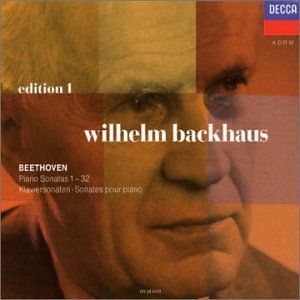 Cover for Wilhelm Backhaus (CD) (2000)