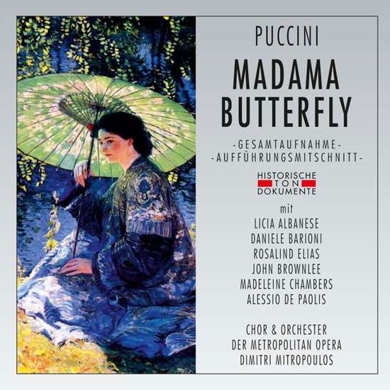 Madama Butterfly - G. Puccini - Música - CANTUS LINE - 4032250194334 - 29 de febrero de 2016