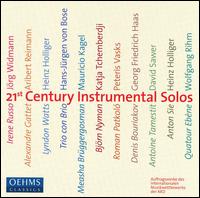 21st Century Instrumental Solos - Trio Con Brio - Musiikki - OEHMS - 4260034865334 - tiistai 20. syyskuuta 2005