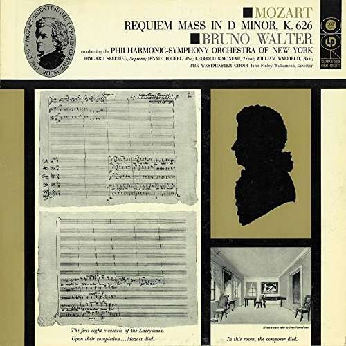 Cover for Bruno Walter · Mozart: Requeim (CD) [Japan Import edition] (2016)