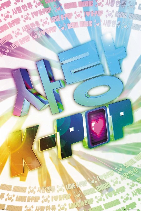 K-Pop: Gb Eye - Love (Poster Maxi 61x91,5 Cm) - K - Merchandise - Gb Eye - 5028486412334 - 