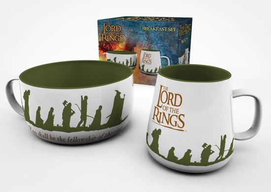 Followship (Curved Mug & Bowl) - Lord of the Rings - Koopwaar - LORD OF THE RINGS - 5028486425334 - 