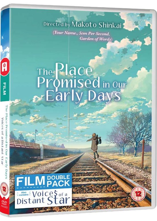 Place Promised in Our Early Days / Voices of a Distant Star - Makoto Shinkai - Elokuva - Anime Ltd - 5037899078334 - maanantai 30. heinäkuuta 2018