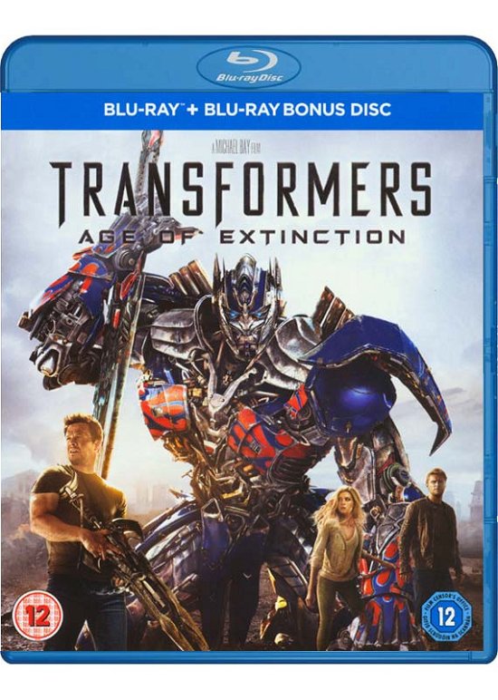 Cover for Transformers: Age of Extinctio · Transformers 4 - Age Of Extinction (Blu-ray) (2014)