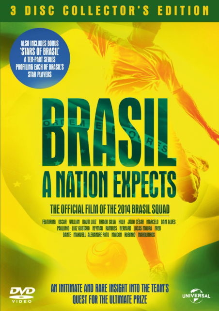 Cover for Brasil: a Nation Expects · Brasil - A Nation Expects - Collectors Edition (DVD) [Collector's edition] (2014)