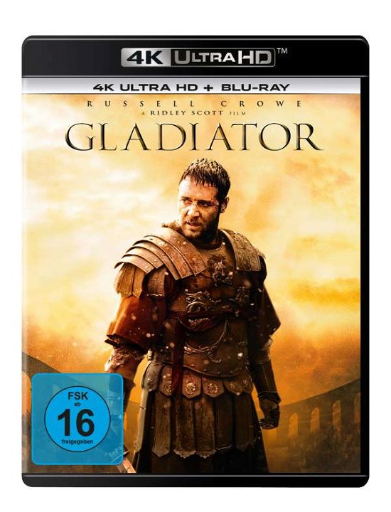 Cover for Russell Crowe,joaquin Phoenix,connie Nielsen · Gladiator (4K UHD Blu-ray) (2019)