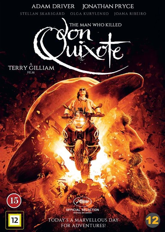 Cover for Terry Gilliam · The Man Who Killed Don Quixote (DVD) (2019)
