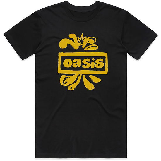 Oasis Unisex T-Shirt: Drawn Logo - Oasis - Merchandise -  - 5056187727334 - 