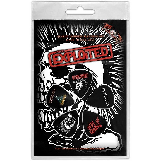 Cover for Exploited - The · The Exploited Plectrum Pack: Skull (MERCH)