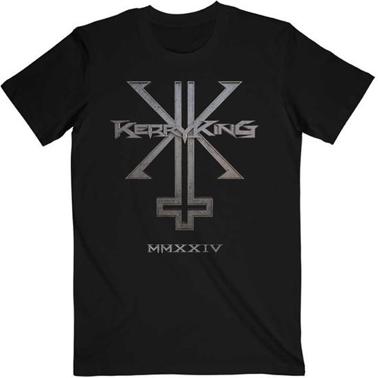 Kerry King Unisex T-Shirt: Chaos Logo - Kerry King - Merchandise -  - 5056737241334 - February 29, 2024