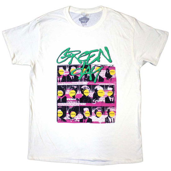 Cover for Green Day · Green Day Unisex T-Shirt: Nimrod Mugshots (Natural) (T-shirt) [size S] (2024)