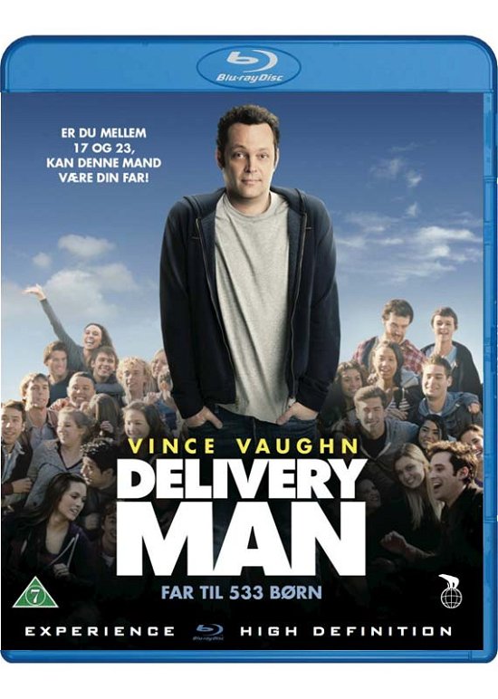 Cover for Delivery Man (Blu-ray) (2014)