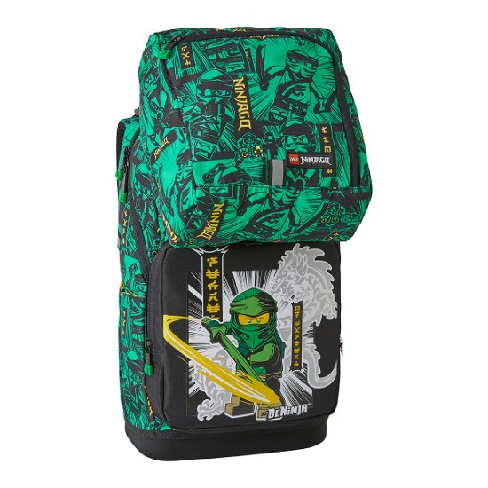 Lego - Optimo Starter School Bag - Ninjago Green (20238-2301) - Lego - Merchandise -  - 5711013121334 - 